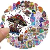 50 PCS Mixed Graffiti Skateboard Stickers Anime Cartoon Aesthetiek Mushroom voor auto Laptop Koelkast Pad Bicycle Bike MotorcyC4580448