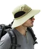 Cappelli da corn avaro cappello patchwork protezione solare cappello con scolloraggio all'aperto pesca da pesca estiva uv cap 4 colori caccia pescatore