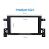 Radio Fascia 173*98mm tableau de bord cadre stéréo tableau de bord Kit de montage automatique pour 2005 2006-2014 Suzuki Grand Vitara Double Din