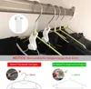 Kleding Hanger Connector Haak Blauw Groen Roze Wit Multi-Layer Organizer Heavy Duty Hanging Clips voor Kleding Tassen Riemen