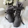 Arrivée haute neige bottes véritable peau de mouton fourrure 100% laine femmes hiver neige nouvelle marque botte