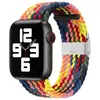 Apple Watch Bands 38mm 40mm 44mm、調整可能な伸縮性のナイロンソロープソフトバンドと互換性のある弾性バンド