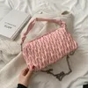 2021new Shoulder Fashion Bags Comfortable small fragrant wind fold bag woman Chain handbag available in four colors