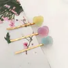 Hair Clips & Barrettes Pudding Jelly Color Pink Purple Blue Yellow Heart Star Decorated Pin Grip For Women Girl Sweet Cute Romantic Child Je