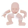 22inches reborn bebê macio silicone vinil vinil kit boneca inacabado parte diy brinquedos presente em branco para crianças menina