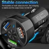 Car USB Charger 9V 2A 3 Ports Quick Charge QC3.0 Universal Fast Charging For Iphone Samsung Galaxy S10 S22 Plus