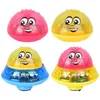 Cool Bath pillows Toys Spray Water Light Rotate with Shower Pool Toys for Children Toddler Swimming Party Bathroom LED