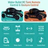 RC Car Big Size 4WD Tank RC Bomb Shooting Competitive Gesture Controlled Tank Remote Control Drift Car Adult Kids Toys 211029