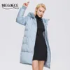 MIEGOFCE Hiver Femmes Manteaux Simple Mode Longue Veste Professionnel Parka Femme Manteau D21858 211018