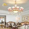 Nordic Led Chandelier For Bedroom Living Room Dining Restaurant Modern Ceiling Foyer Study Loft Crystal Fixtures Chandeliers