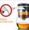 Théière en verre résistante à la chaleur de haute qualité Kung Fu Set Puer Kettle Cafetière Pot de bureau pratique 210724