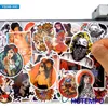 50 Stück Sexy Schönheit Tattoo Mädchen Prinzessin Stil Aufkleber Pack für DIY Telefon Laptop Gepäck Gitarre Skateboard Fahrrad Auto Anime Aufkleber Auto