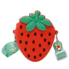 Baby Girls Jelly Mini Cambiatore Borsa Carino Bambini Bambini Ragazzi Fragola Ananas Avocado Accessori Avocado Portafoglio Unica Borse a tracolla F329