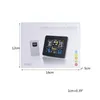 Timers Forecast Weather Station LCD Screen Digital Alarm Clock RF Wireless Sensor Indoor Temperature Humidity Meter Barometer