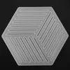 Mats & Pads Concrete Silicone Mould Diamond Stripe Shaped Design Diy Epoxy Resin Gypsum Crafts Cement Tray Mold