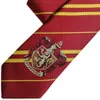 Cravatta sottile Accessori per costumi cosplay Harry Ragazzi Ragazze Cravatte sottili in tessuto jacquard a righe Accademia di magia Cravatte4425703