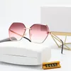 브랜드 디자이너 선글라스 여성 남성 디자이너 좋은 품질 패션 금속 대형 태양 안경 빈티지 여성 남성 UV400