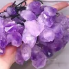 Party Favor Amethyst Necklace gravel for women and gril accessories pendant T2I53054