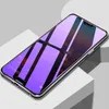 واقي الشاشة لـ iPhone 15 Pro Max 14 Plus 13 Mini 12 11 XS XR X 8 7 SE مضاد للضوء الأزرق ، حماية بصر غلاف زجاجي غلاف واقٍ منحني منحني