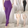 Women's Pants & Capris Solid High Waist For Women Lace Elastic Fashion Slim Long Trousers Spodnie Damskie Wysoki Stan #33