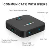 B3 B5 Bluetooth Receiver Transmitter Handsfree Calling Adapter 2 in1 AUX TX RX Wireless Audio Music Dongle for TV PC Speaker