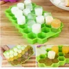 Wholesale 37 Holes Honeycomb Ice Cube Mold Food Grade Flexible Silicone Moulds For Whiskey Cocktail Kitchen Accessories