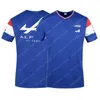 Vestes de course 2021 Alpine F1 Team Motorsport T-shirt bleu noir marchandise Jersey Teamline chemise à manches courtes vêtements 8062940