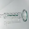 Rak rör fab äggglas bongs vattenpipa bong dab olje riggar vattenrör med inline perc vattenrör wp2161