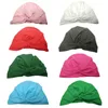 모자 모자 출생 딸 모자와 함께 딸 모자 Turban Cotton Candy Color 단단한 따뜻한 비니 물건 액세서리