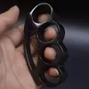 Metal Brass Knuckle Duster Zinc Alloy Outdoor Camping Self-defense Mini Pocket Portable EDC Tool