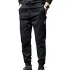 Men's Pants Fashion Men Cargo Mid Waist Pockets Deep Crotch Sports Trousers Fitness Loose Casual Sweatpants Jogger