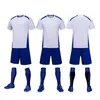 Jersey de futebol personalizado conjuntos de futebol terno de manga curta adulto placas de luz das crianças meninos e meninas classe uniforme de treinamento de treinamento de equipe de treinamento
