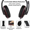 Casque de jeu stéréo Xbox PS5 PS4 PC 3.5mm filaire casque de joueur avec Microphone contrôle du Volume jeu écouteur