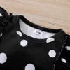 Ankomst Vår och höst Baby Girl Sweet Polka Dot Jumpsuits Rompers Kläder 210528