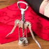 Wine Bottle Openers metal strong Pressure wing Corkscrew grape opener Kitchen Dining Bar tools