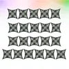 Stickers muraux PCS Classique Épaissir Simulation DIY Diagonal Tile Amovible Imperméable Antidérapant Salle De Bain Sol