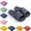 Tofflor Slides skor Män Kvinnor Sandal Platform Sneaker Mens Kvinnor Röd Svart Vit Gul Slide Sandaler Trainer Utomhus Inomhus Slipper Style 1-8