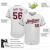 Custom Baseball Jersey B8 City Seattle Texas Men Kvinnor Ungdom Storlek S-3XL Print Jerseys