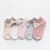 Bebek SOCKS Yenidoğan 5 çift/lot yaz örgü ince bebek çorap kızlar pamuklu bebek gündelik erkek kızlar toddler çorap karikatür karikatür 800 y2