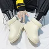 Winter Add Fur Keep Warm Mens Waterproof Shoes Slip On Comfortable Outdoor Snow Boots Fashion Ankle Rain Boots Men Size 39-44