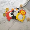 Baby Bath Brinquedo Desenhos Animados Eva Crab Pinguim Leão Espelho Banhando Brinquedos Água Brinquedos Para Crianças Crianças Presente Para O Natal Educacional