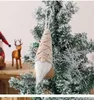 PV Fleece 산타 클로스 크리스마스 트리 펜던트 회색 핑크 샴페인 장난감 장난감 액세서리 새해 축제 파티 장식 늙은이 인형