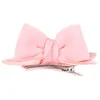 A8884 Europa Fashion Baby Girls Barrettes Cute Bowknot Hair Clip Dzieci Dziewczyna Cukierki Kolor Spinki Dla Dzieci Spływy do włosów Akcesoria