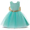 Summer Sequined Bowknot Tutu kjol spetsflickor klänning kväll klänning prinsessan klänning4549742