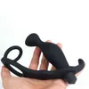 NXY Anal sex toys 10 Vitesses Fantasy Male Prostate Massager Cock Ring Vibrant Butt Plug Penis Ring homme sangle sur Sex Toys pour Hommes Anal Vibrator 1123