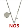 Совершенно новые модные подвесные ожерелья для модного ожерелья для пары мужчины женские ожерелья ювелирные украшения Высококачественные 5 модели Opt6833872