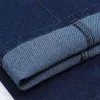 Arrivée Stretch Jeans pour hommes Printemps Automne Mâle Casual Haute Qualité Coton Regular Fit Denim Pantalon Bleu Foncé Baggy Pantalon 211124