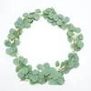 Newnewartificial Eucalyptus Garland 170cm 144 잎 긴 포도 나무 웨딩 페스티벌 파티 매달려 등나무 홈 스토어 장식 EWE7387