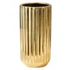 Luxus Europa Gold Keramik Vase TV Schrank Home Decor Kreatives Design Porzellan Dekorative Blumenvase für Hochzeitsdekoration 210623