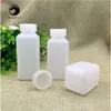 30 60 100 120 ml Sealed Plastic Empty Square bottle Chemical liquid sample packaging Containersgood qty